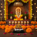 Lakshmi Yantra Crystal Pyramid for Wealth, Prosperity & Vaastu