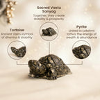 Pyrite Tortoise for Wealth, Protection & Vaastu – Compact Feng Shui Kachhua