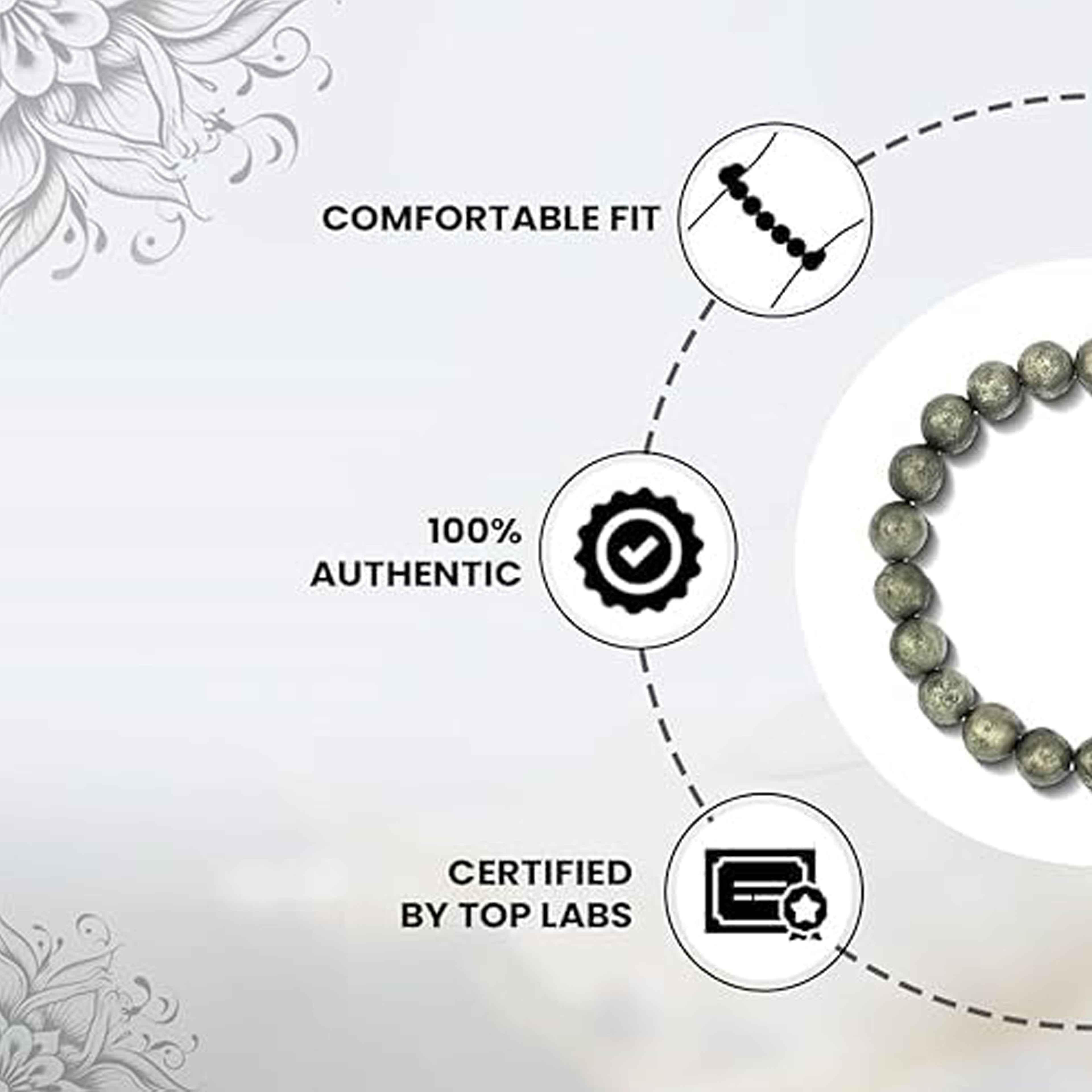 Pyrite Money Magnet Bracelet for Wealth, Confidence & Business Growth